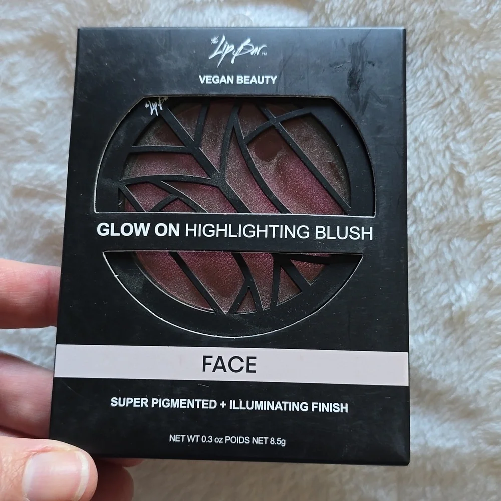 The Lip Bar Glow On Highlighting Blush NWT